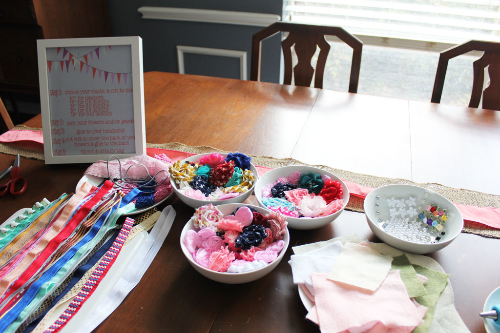 DIY Headband Station | www.amusingmj.com