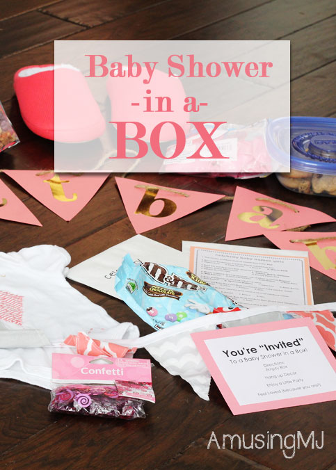 Baby Shower in a Box! | www.amusingmj.com